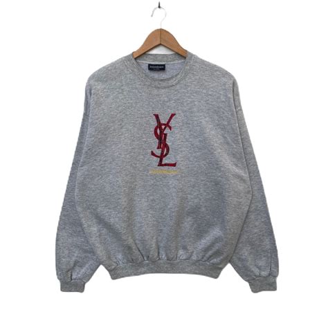 yves saint laurent sweatshirt vintage|Saint Laurent sweatshirt sale.